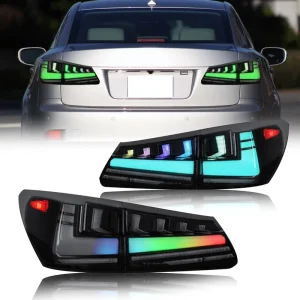 LED Tail Lamp for Lexus IS250 IS300 RGB Taillight Assembly
