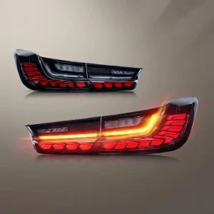 LED Tail Lamps Assembly M340i G28 330e 330i 325Li G80 M3 DRL Satrt up Animation Rear Back Lights for BMW G20