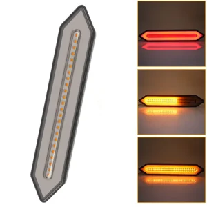 LED Tail Light 100LED 12V Dual Color for Truck Trailer Pickup SUV RV Rear Bumper Stop Turn Brake Driving Signal Arrow Lamp