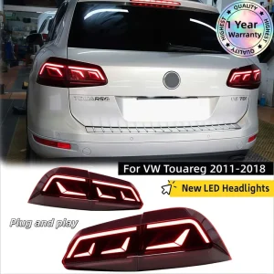 LED Tail Light 12V 25W 6000 Lumen For VW Touareg Plug And Play