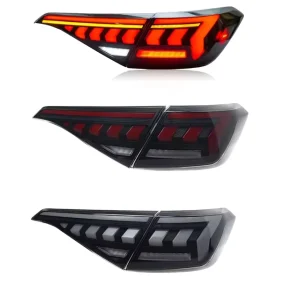 LED Tail Light 12V 25W Smoke Tinted Lens Retrofit Upgrade Car Sedan Rear Lamp Stop Brake Run
