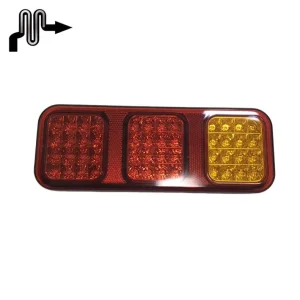 LED Tail Light 48LEDs 12V Amber Red White Led Truck Light Led Side Marker Light