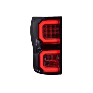 LED Tail Light Assembly With Modified LED Light Guide 35W Car Fitment