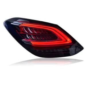 LED Tail Light Assembly for Mercedes Benz C Class W205 Dynamic Sequential Turn Signal Rear Lamp