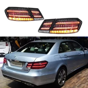 LED Tail Light Assembly for Mercedes Benz E Class W212 Maybach Diamond Style Dynamic Turn Signal