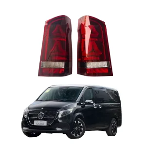 LED Tail Light Assembly for Mercedes Benz Vito V Class W447 Dynamic Turn Signal Plug & Play Rear Lamp