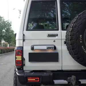LED Tail Light Assembly for Toyota Land Cruiser 70 Series LC70 LC71 LC76 LC78 Dynamic Sequential Turn Signal Rear Lamp