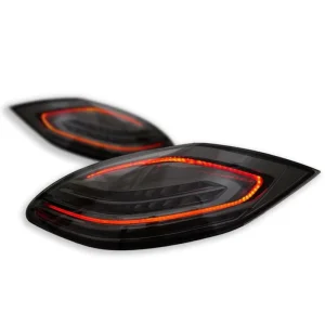 LED Tail Light Assembly with Red Lens Sequential Turn Signal Auto Dimming Fit for Panamera 970