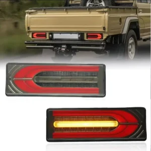 LED Tail Light Rear Brake Reverse Lamp for Land Cruiser LC79 DRL with Turn Signal Lamps Taillamp