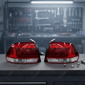 LED Tail Light Rear Lamp Assembly for VW Polo Sedan Red Lens Replacement