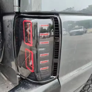 LED Tail Light Retrofit for Mitsubishi Pajero Montero 91 99 Narrow Rear Lamp Upgrade Pair Set