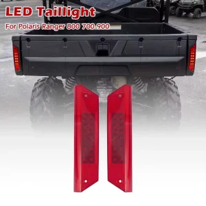 LED Tail Light Trapezoidal Rear Light Stop Lamp for Polaris Ranger 800 700 900 Others Car Light Accessories