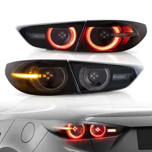 LED Tail Light Turn Signal Car Rear Lamp Assembly for Mazda 3 Axela Auto Lighting Plug and Play