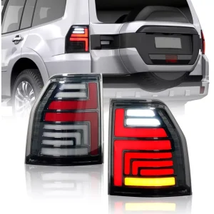 LED Tail Light for Mitsubishi Pajero V93 V97 09 20 Car Modified LED Taillights Tail Lamps With Sequential Turn Signal Accessory