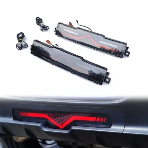 LED Tail Light with Red Lens Blue 3rd Brake Reverse Light Compatible with Toyota GR86 Subaru BRZ FRS Accessories