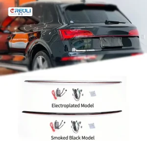 LED Tail Lights Dynamic Sequential Full Width Smoked PlugPlay Rear Brake Light Bar Auto Parts for Audi Q5 PA 20 23