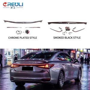 LED Tail Lights Dynamic Sequential Through Smoked PlugPlay Tailgate Brake Car Accessories for Lexus ES