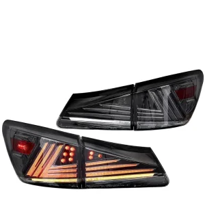 LED Tail Lights For Lexus IS250 IS300 (Excl. IS250C IS350C 2-Door) Fitment 12V 21.5W Animation DRL