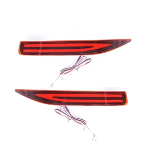 LED Tail Lights Indicator Rear Brake Light Rear Bumper Reflector Tail Lamps