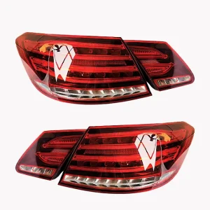LED Tail Lights Upgraded for Mercedes Benz E CLASS C207 Modified Turn Signal Dynamic Sequential Car Lamp Taillight