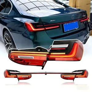 LED Tail Lights for BMW G11 G12 Retrofit Modified Turn Signal Dynamic Sequential Car Lamp Taillight Assembly