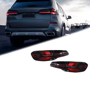 LED Tail Lights for BMW X5 G05 Retrofit Modified Turn Signal Dynamic Sequential Car Lamp Taillights Assembly