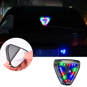 LED Tail Lights for Electric Vehicles Solar Wireless Pilot Light Anti rear End Warning Flash New Condition Car Accessories