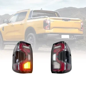 LED Tail Lights for Ford Ranger T9 Rear DRL Brake Reverse Lamp Turn Signal Light Taillight Assembly