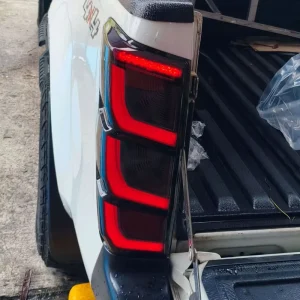 LED Tail Lights for Isuzu D-Max Pickup Truck Smoked Rear Lamp Assembly Replacement Auto Accessories