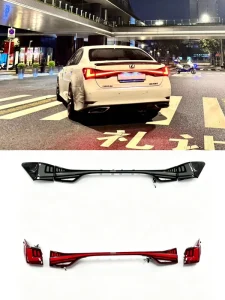 LED Tail Lights for Lexus GS Red OR Black LED Tuning Light Rear Lamp Car Lights