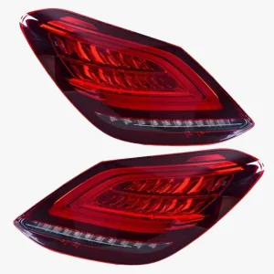 LED Tail Lights for Mercedes Benz C-Class W205 Modified Turn Signal Dynamic Sequential Car Lamp Taillight