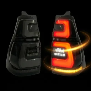 LED Tail Lights for Toyota 4Runner 4th Gen Rear Lamp Assembly Animation DRL Dynamic Signal Brake Reverse