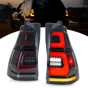 LED Tail Lights for Toyota 4th Gen 4Runner New Sequential Animation Car Rear Lamps Assembly Dynamic Dayt