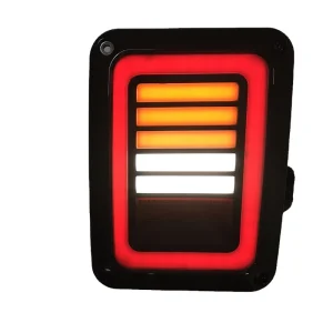 LED Taillight ABS 5000K Warm White 3000 Lm Car Tunnel Running Lights for Wrangler JK 07+