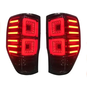 LED Taillight Assembly DRL Running Driving Turn Signal Rear Bumper Brake Reverse Lights for Ford Ranger T6 T7 T8