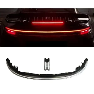 LED Taillight Assembly Red Clear Lens Brake Turn Reverse Lamp for Porsche 911 997.1 Car Upgrade Tail Lights