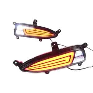 LED Taillight for Hyundai Elite I20 DRL Signal Lights Rear Bumper Reflector Brake Lamp