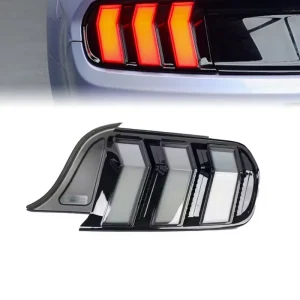 LED Taillights Assembly for Car Fit for Ford Mustang with Sequential Turn Signal Light 6th Gen Mustang Rear Lamp