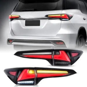 LED Taillights Rear Lamp Assembly Sequential 2th Gen SW4 Tail Light for Toyota FORTUNER