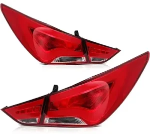 LED Taillights Super Bright Long Lifespan Weather Resistant for Car Models Auto Accessories