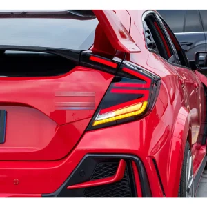 LED Taillights for Honda Civic 10th Hatchback E9 E-mark Car Modified Rear Tail Lamps Assembly Plug and Play