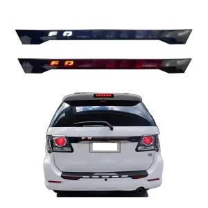 LED Through Taillights for Toyota Fortuner Turn Signal Reverse Rear Brake Cross Trunk Lid Lights