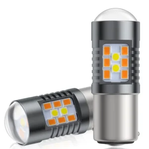 LED Turn Signal Light Bulbs for 1156 BA15S P21W BAY15D BAU15S PY21W T20 7440 W21W 1157 Turn Signals