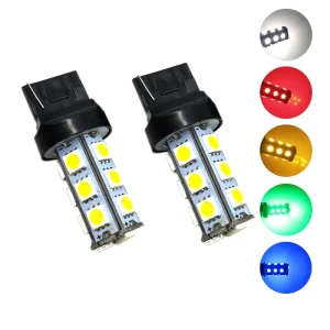 LED Turn Signal Light Car Light 1156 1157 3156 3157 7440 7443 5050 18SMD White Red Yellow 18SMD Car LED Brake Signal