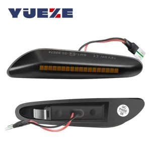LED Turn Signal Light Dynamic Sequential Side Marker Lamp Flowing Water Fender Light for BMW E60 E90 E88 X1 X3 Car Accessories