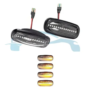 LED Turn Signal Light Lamp Dynamic Flowing Indicator Side Marker for Land Rover Defender
