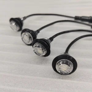 LED Valance Light 3/4 in RGBW Indicator Strobe Signal Truck Side Light Interior Light for Car RV