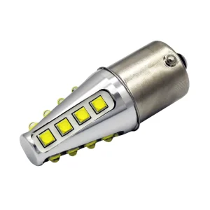 LED Vehicle Reverse Light 80W DC12V Car Tail Bulb 1156 3156 T20 7440 White Yellow Red Auto LED Reverse Indicator Light