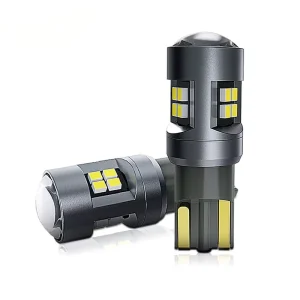 LED W5W 12V Wedge Bulb for Car Interior Bright Brake Turn Signal Door Courtesy Trunk License Plate Flat Map Lights Blub