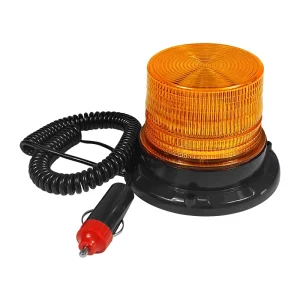 LED Warning Flash Beacon Lights 12V 24V Waterproof Amber Warning Safety Flash Beacon Lights for Forklift Truck Tractor Bus